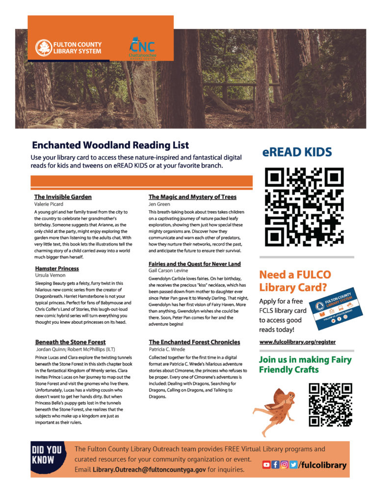 Woodland Whimsy Reading List