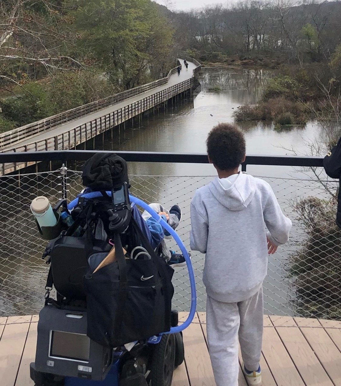 “The river boardwalk trail made it possible for my student with accessibility challenges to experience the wetlands and river in the same manner as his classmates. The CNC team did an amazing job accommodating his needs and making it fun and interesting for the entire class.”
– 2nd Grade Teacher